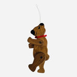 Vintage Wooden Jointed Teddy Bear Christmas Ornament Movable Arms Legs 5.5”