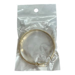 Chunky Gold Tone Hoop Circle Earrings Fashion Jewelry 1.75" Statement NIP