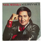 Neil Sedaka Steppin Out LP Vinyl Record Rocket Record 1976 VG Classic Pop