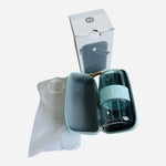 ZENS Tritan Travel Tea Set TEA MAKER Aqua Blue New in Box