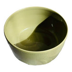 Vintage MATCERAMICA Portugal Peas Green Large Ceramic Bowl 9.5" Hand-Crafted