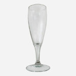 Set of 11 Clear Glass Stemmed Champagne Flutes Tulip Shape Dessert Glass 6.5" VG