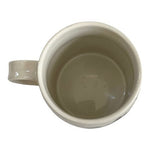 Anthropologie Starla Halfmann Monogram Letter G Coffee Mug Floral 4" NWOT