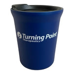Turning Point Blue Stainless Steel Tumbler 8oz Insulated Travel Mug Push Lid NIB