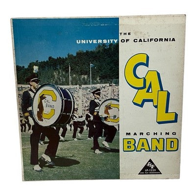 University of California Marching Band Cal LP Mono Fidelity LP-1229 G+/G+