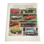 Vintage 1984 Collectible Automobile Premier Issue Vol 1 No 1 Hardcover Car Book
