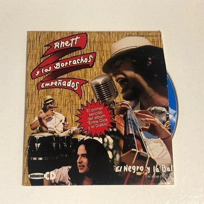 Rare! CD Rhett Y Los Borrachos Empenados - El N... Y La Balsa