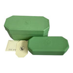 Authentic Swarovski Emerald Green Octagonal Sunglasses Case Box Certificate EXC