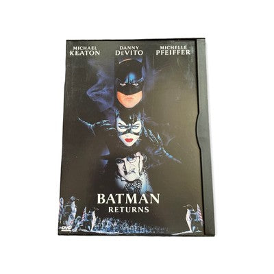 Batman Returns DVD Michael Keaton Tim Burton Catwoman Penguin DC Action Classic