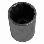 Vintage Craftsman 7/8" Shallow Socket 3/8" Drive 12-Point Black Oxide USA Made G