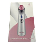 June Julien Vacuum Suction Beauty Device Facial Pore Cleaner 3 Heads USB EXC