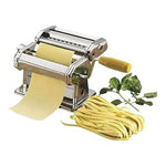 Italian Villa Stainless Steel Pasta Maker Machine Hand Crank Italy Made NIB
