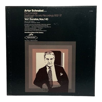 LP Artur Schnabel  - The Complete Beethoven Society Recordings Vinyl Record