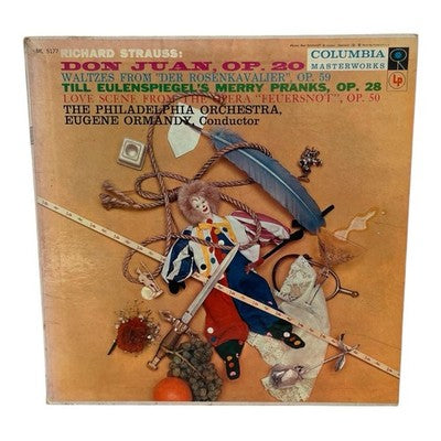 Richard Strauss Eugene Ormandy Don Juan Waltzes Till Eulenspiegel LP 1957