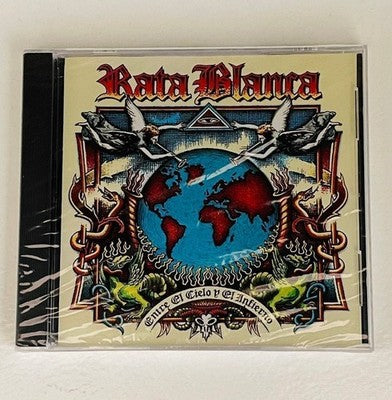 CD Rata Blanca - Entre El Cielo Y El Infierno CD Album Sealed BMG Ariola Latin