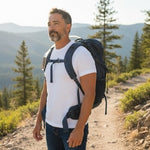 Outdoor Deluxe 17L Hydration Backpack Dark Blue Hiking Biking NWT
