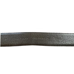Cole Haan Women's Dark Brown Leather Belt Silver Buckle Size S VG