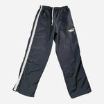 Century Krav Maga Black Nylon Track Pants Relaxed Streetwear Y2K Men S-M NWOT