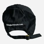 eBay Logo Black Embroidered Baseball Hat Cap Adjustable Unisex Casual One Size