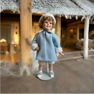 Danbury Mint Shirley Temple Sunday Best Porcelain Doll 18" Collection
