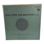 Walter Gieseking Beethoven Appassionata Waldstein LP 1954 Columbia VG+