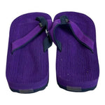 Lands' End Purple Terry Cloth Flip Flop Sandals Women’s Size 9 New