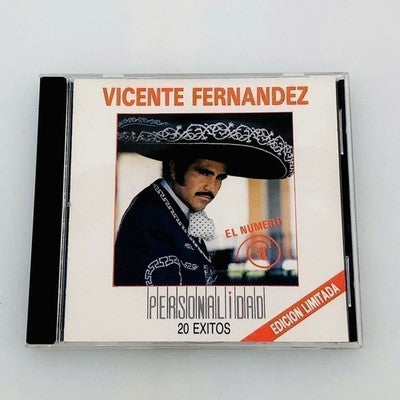 Rare CD Vicente Fernandez - El Numero 1 Personalidad Edicion Limitada
