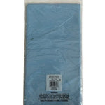 Perfect Party Baby Blue Premium Plastic Table Cover 54x108" New Sealed