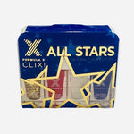 All Stars CLIX! Formula X Mini Nail Polish Top Coats Set 4 Travel Size NIB