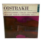 Oistrakh Violin Concertos Mendelssohn Mozart Vinyl LP Classical Canada NM