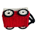 Vintage Handmade Crochet Truck Toy Vehicle Christmas Ornament VG
