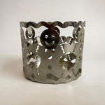 Slatkin & Co Bath & Body Works Gingerbread Man 3-Wick Candle Holder Sleeve 4" VG