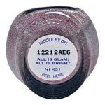 NICOLE by OPI Nail Polish All Is Glam All Is Bright 0.5 fl. oz New