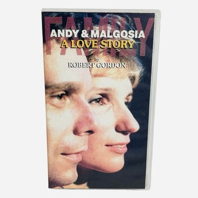 FAMILY Andy & Malgosia A Love Story Robert Gordon Rare VHS Documentary EXC