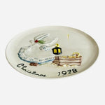 Byron Molds 1978 Christmas Collector Plate Berta Hummel Angel Manger Adrienne VG