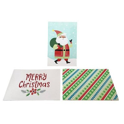Christmas Holiday Gift Boxes Set of 3 Shirt Box Style 14x9.25" New