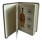 Angels Envy Bourbon Bronze Leather Journal Bartender Tasting Notebook New