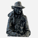Vintage MONFORT Western Sculpture Native American Indian Figurine 10 Statue Rare