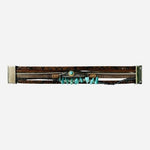 Multi Layer Turquoise Beads Magnetic Buckle Bohemian Wrap Bracelet Leather NWOT