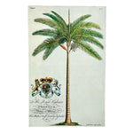 King Palm Tree Botanical Art Print G.D.Ehret Framed Royal Crest Wall Decor 12x19