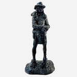 Vintage MONFORT Western Sculpture Native American Indian Figurine 10 Statue Rare