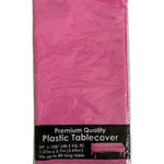 Perfect Party Passion Pink Premium Plastic Table Cover 54x108" New Sealed