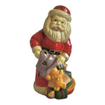 Vintage Santa Claus Tea Light Candle Holder Figurine Ceramic Christmas 1994 Rare