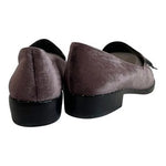 Vince Camuto Geralin Velvet Tassel Loafers Women's 6/36 Grayish Purple NIB
