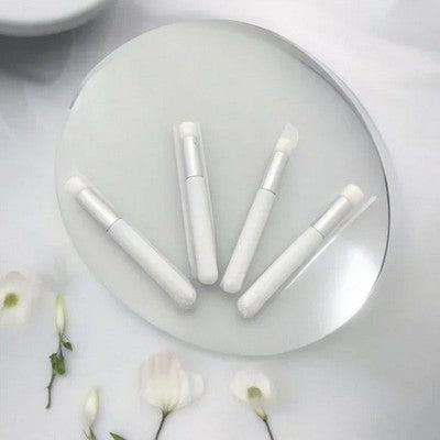 4x Lash Extension Cleansing Brushes Small Soft Microfiber Bristles New