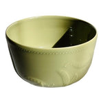 Vintage MATCERAMICA Portugal Peas Green Large Ceramic Bowl 9.5" Hand-Crafted