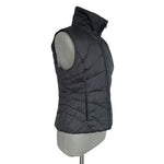 Kenneth Cole Reaction Black Down Puffer Vest Women’s Medium Zip Front