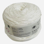 Lion Brand Coboo Yarn White Color 100 Cotton Bamboo Blend 3.5oz New 1 Skien