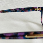 Coach Women's HC6065 Reading Glasses Eyeglasses Confetti Purple Frame 5288