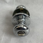 Kwikset Valiant Privacy Door Knob Polished Satin Nickel Round Lockset NIB